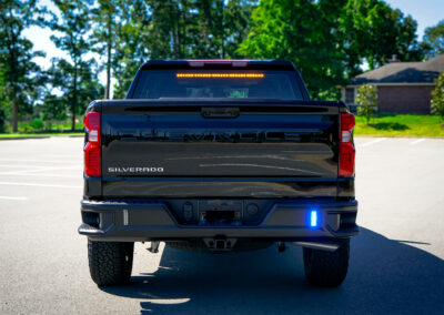 Police Truck with LED Bumper Lights