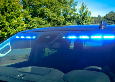 Police Truck with Windshield LED Light Bars